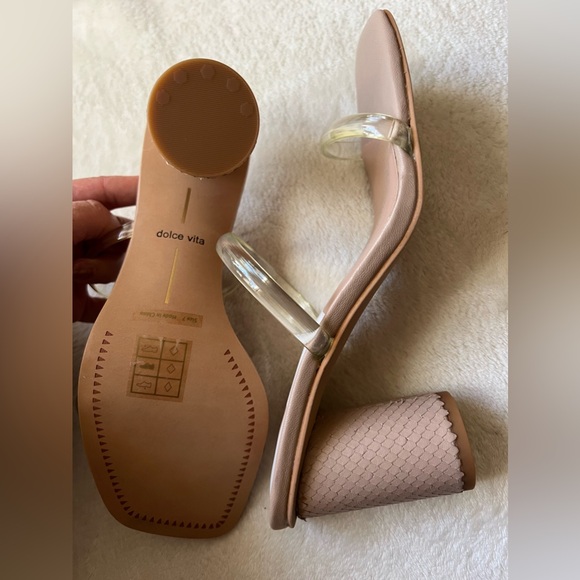 New Dolce Vita Nude Noles Heels - Picture 7 of 10